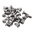 Lot de 24 vis de plaquettes H/H inox