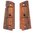 Plaquettes en cocobolo