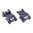 Jeu de mires de secours pour rail AR-15