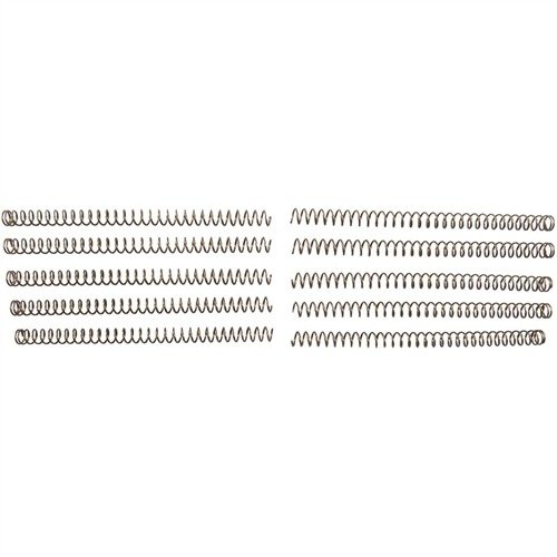 Les ressorts Wolff pour 1911 en .45, .38 Super ou 9mm sont fiables et durables, parfaits pour des charges Hardball avec un ajustement précis.